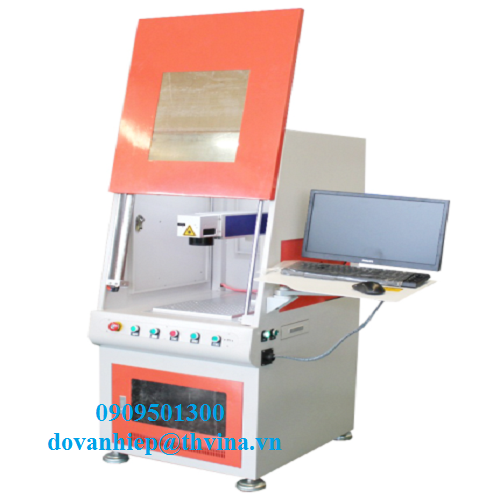 Máy khắc laser 3D MOPA model AKM-3D30