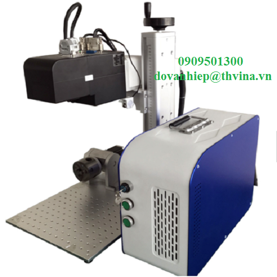 Máy khắc laser fiber MOPA (Máy khắc màu) model AKF- MOPA20W