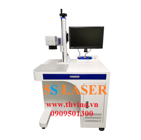 Máy khắc laser fiber chuyên khắc linh kiện điện tử model AKF- PM