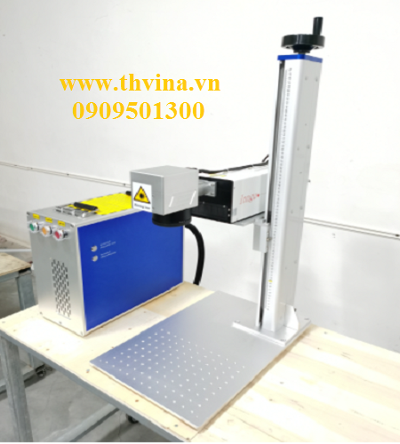 Máy khắc laser fiber chuyên khắc linh kiện điện tử model AKF- PM