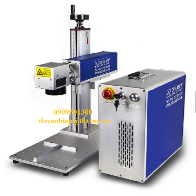 Máy khắc laser fiber MOPA (Máy khắc màu) model AKF- MOPA20W