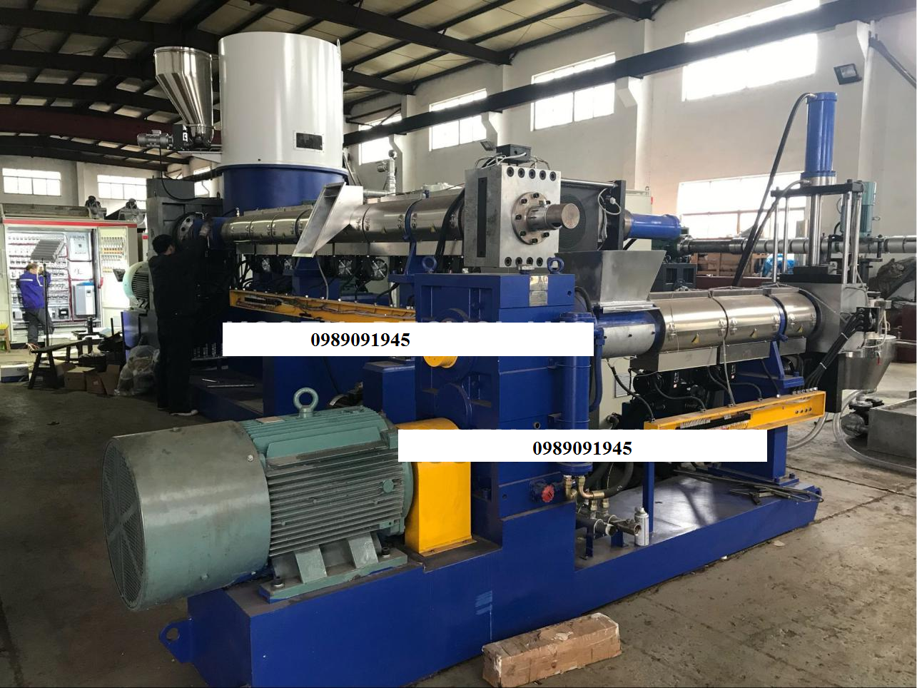 Máy tạo hạt hai giai đoạn màng PEPP ZL-180/200