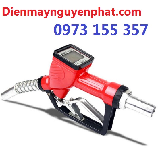 Cò bơm dầu gắn đồng hồ điện tử NLY-25