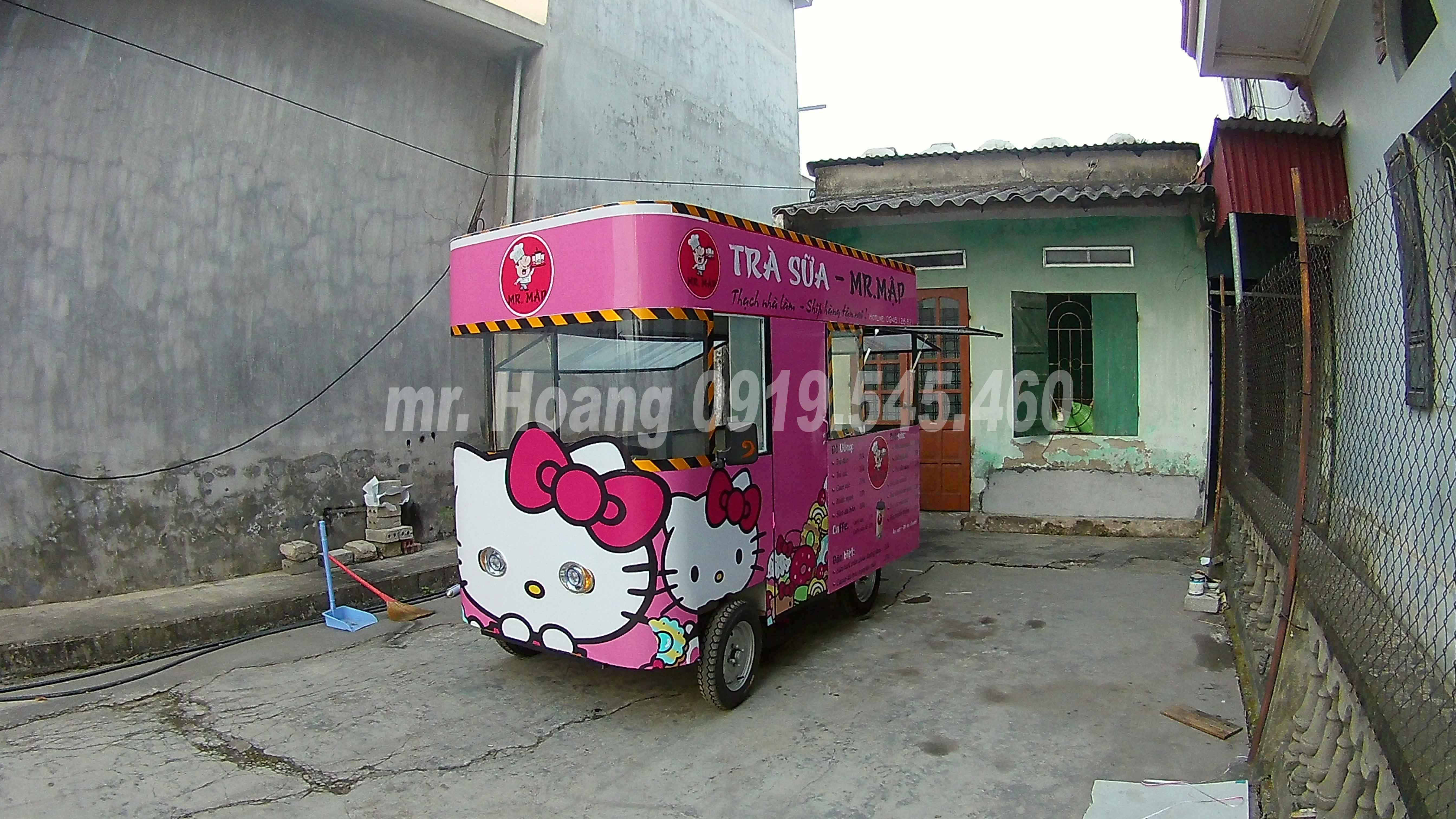 Xe ô tô điện bán hàng lưu động