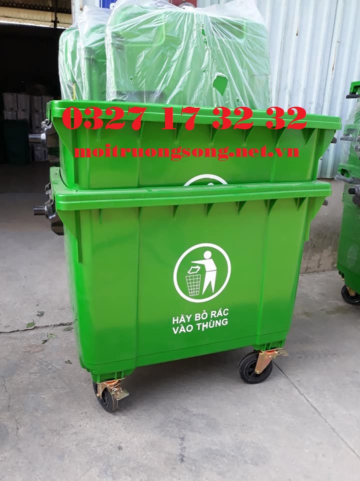Thùng rác 660 lít