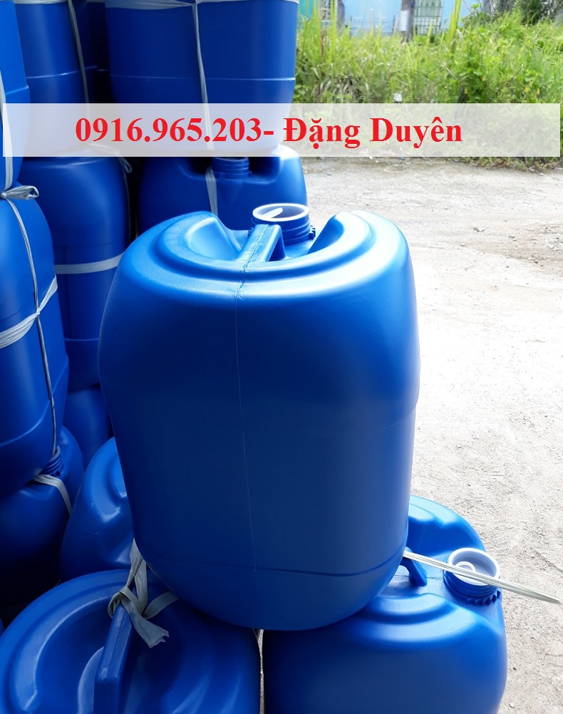 Can nhựa đựng hóa chất