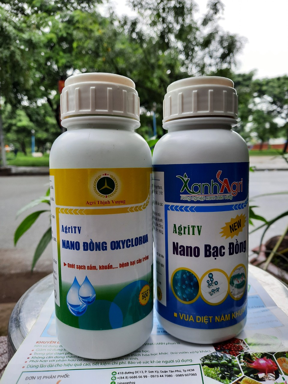Combo cặp nano bạc đồng quét sạch nấm khuẩn