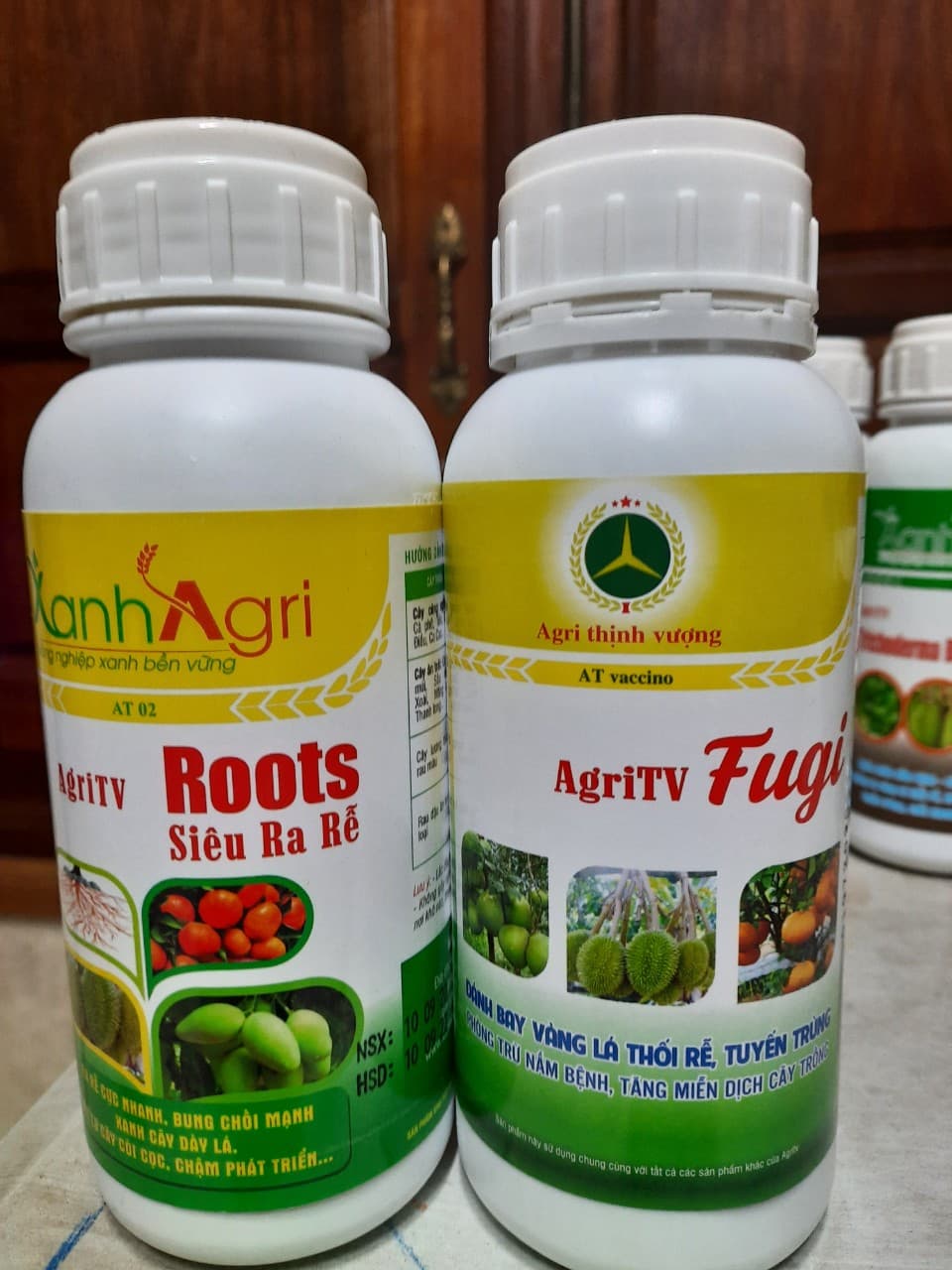 Combo cặp chế phẩm siêu ra rễ, chống vàng lá