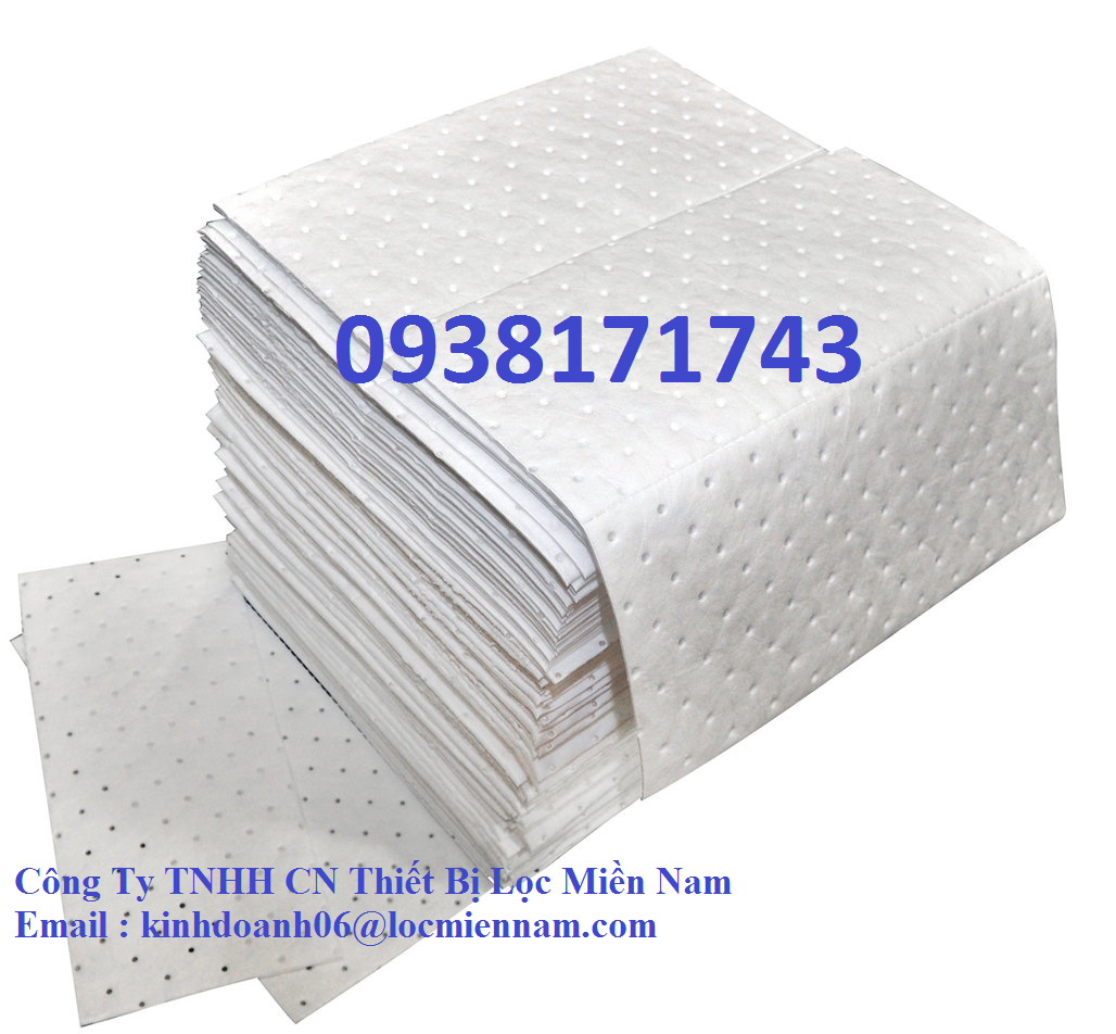 Tấm thấm dầu màu trắng