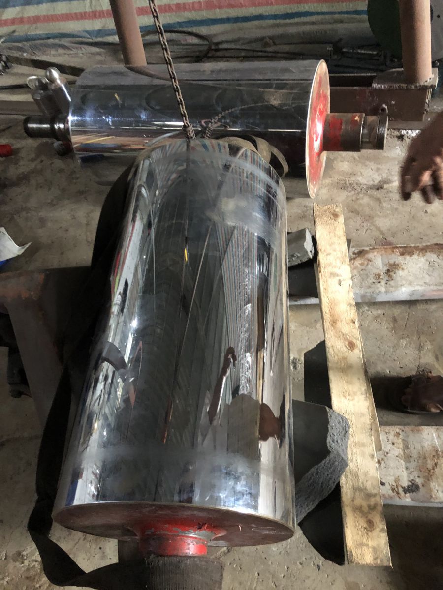 Mạ crom cứng lô cán màng