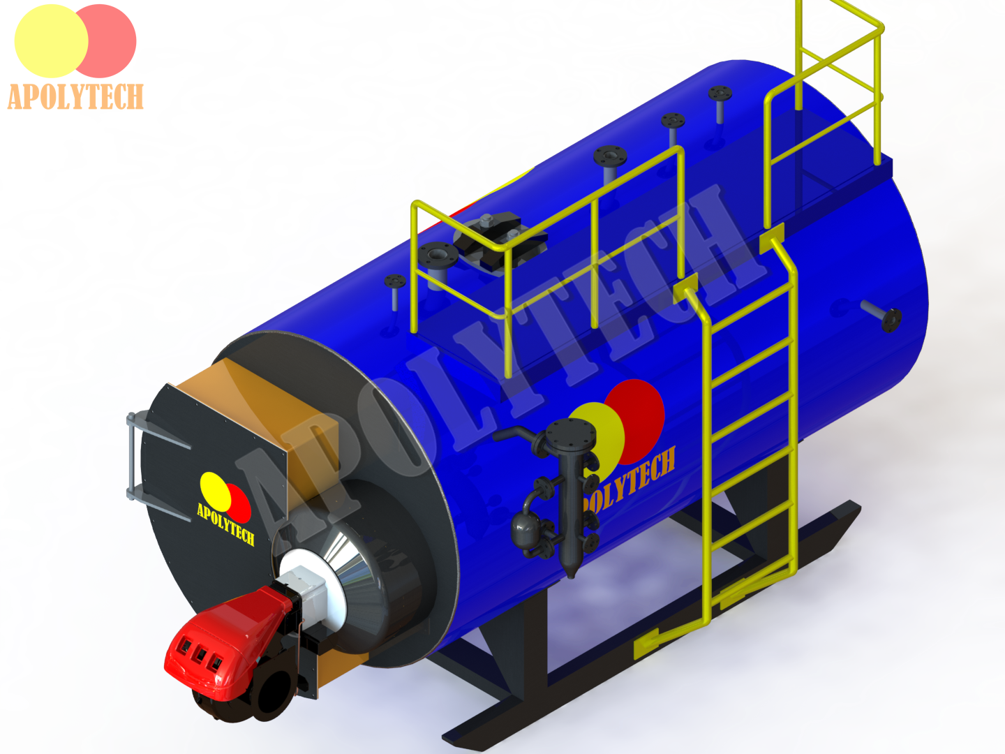 Lò hơi đốt nhiên liệu dầu và gas