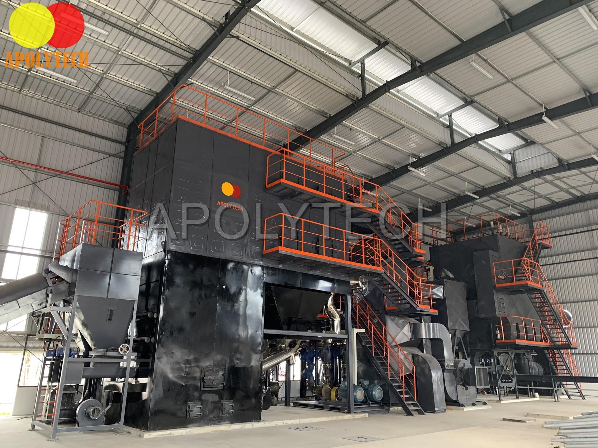Lò dầu tải nhiệt tầng sôi
