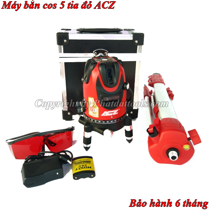 Máy bắn cốt laze 5 tia đỏ ACZ