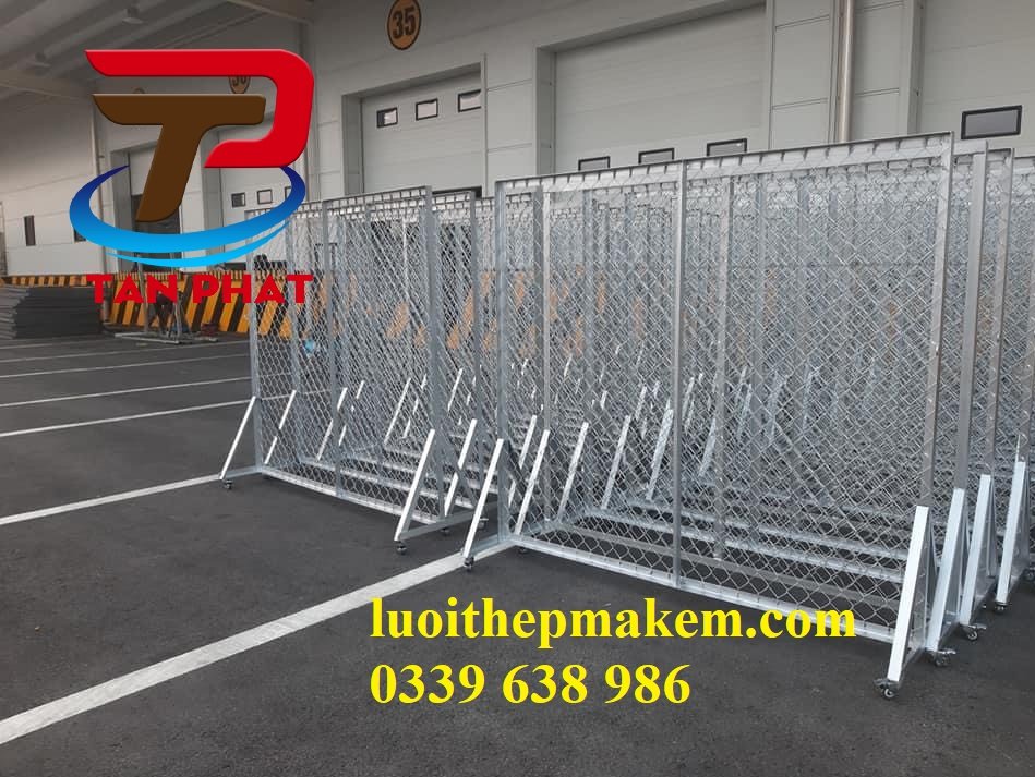 Hàng rào di động lưới B40 mạ kẽm