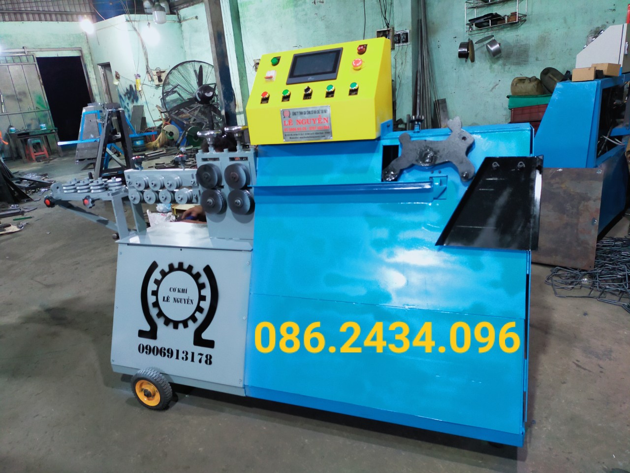 Máy bẻ đai tự động xây dựng giá rẻ