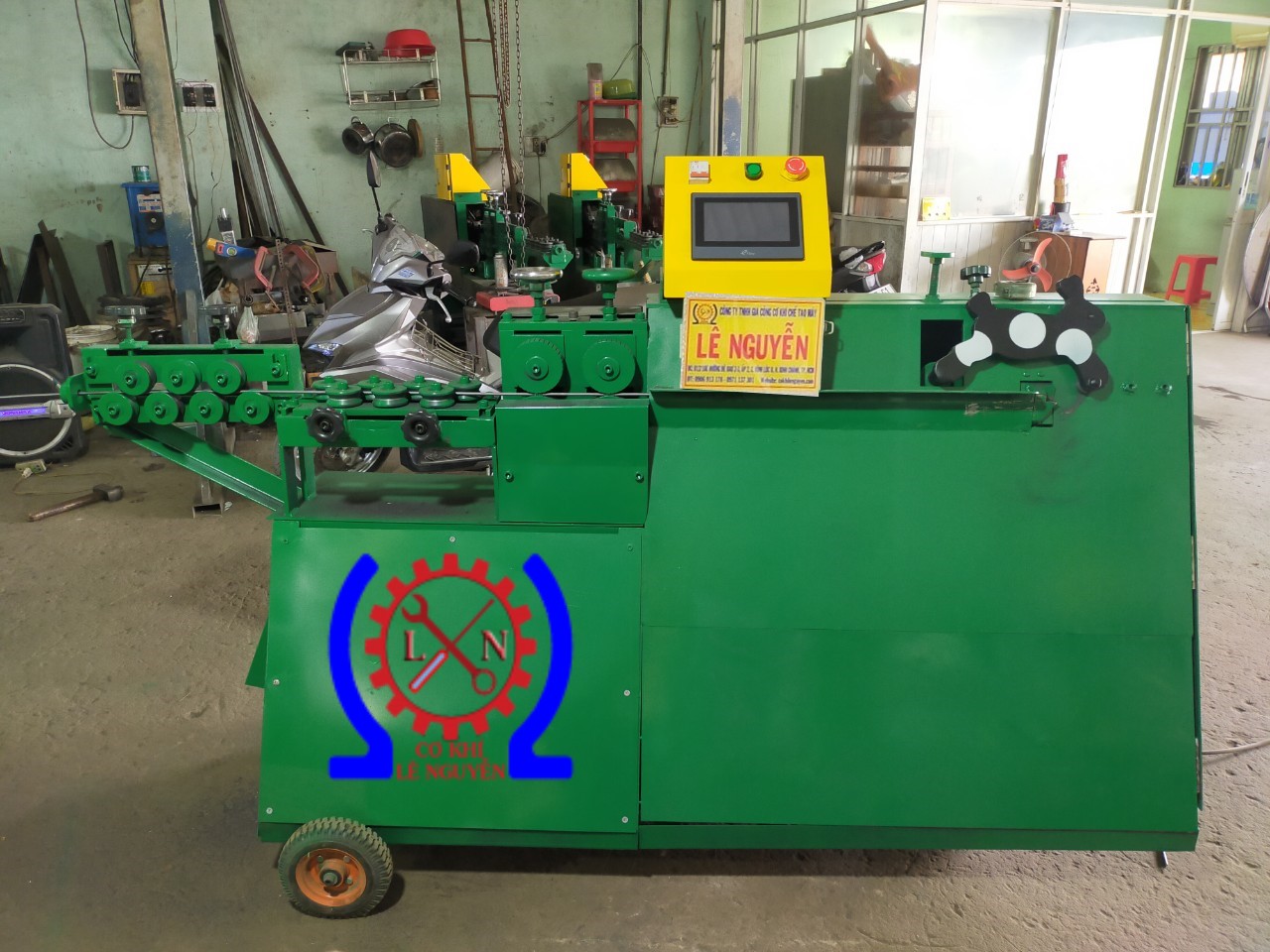 Máy bẻ đai sắt phi 6, phi 8, phi 10
