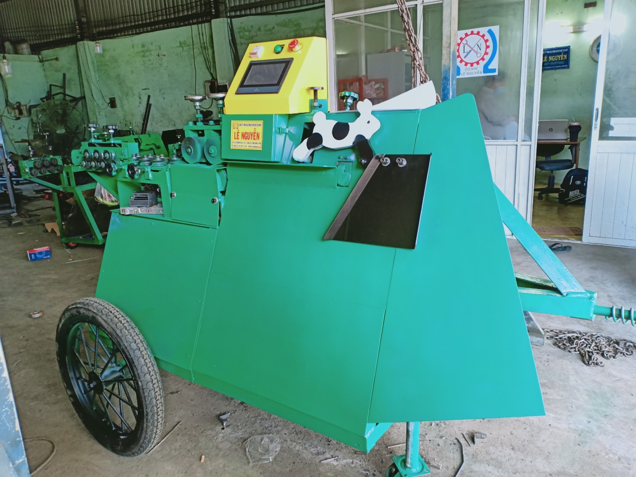 Máy bẻ đai sắt thế hệ mới 2021
