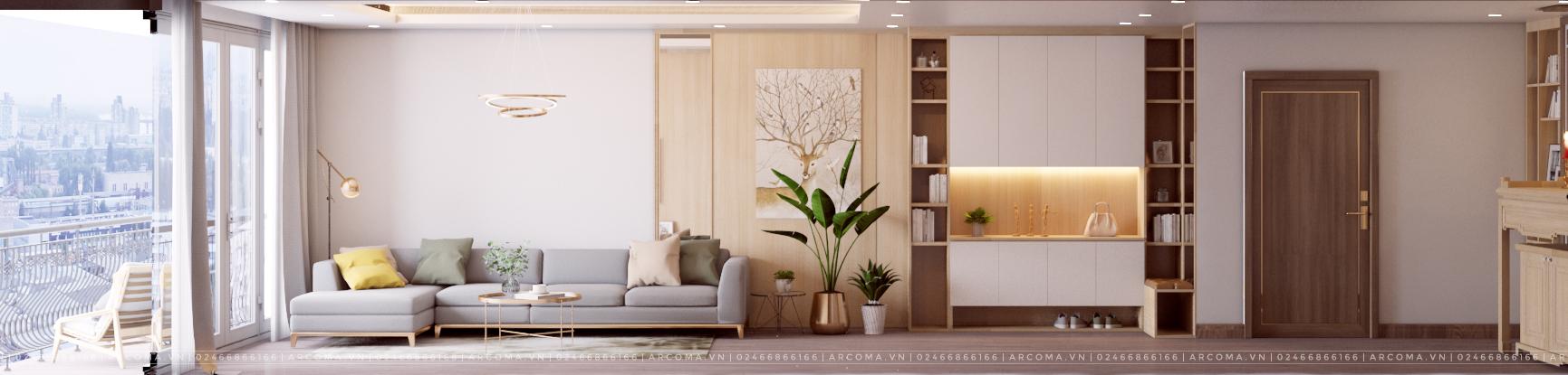 Thiết kế thi công nội thất căn hộ chung cư Bohemia Resedence