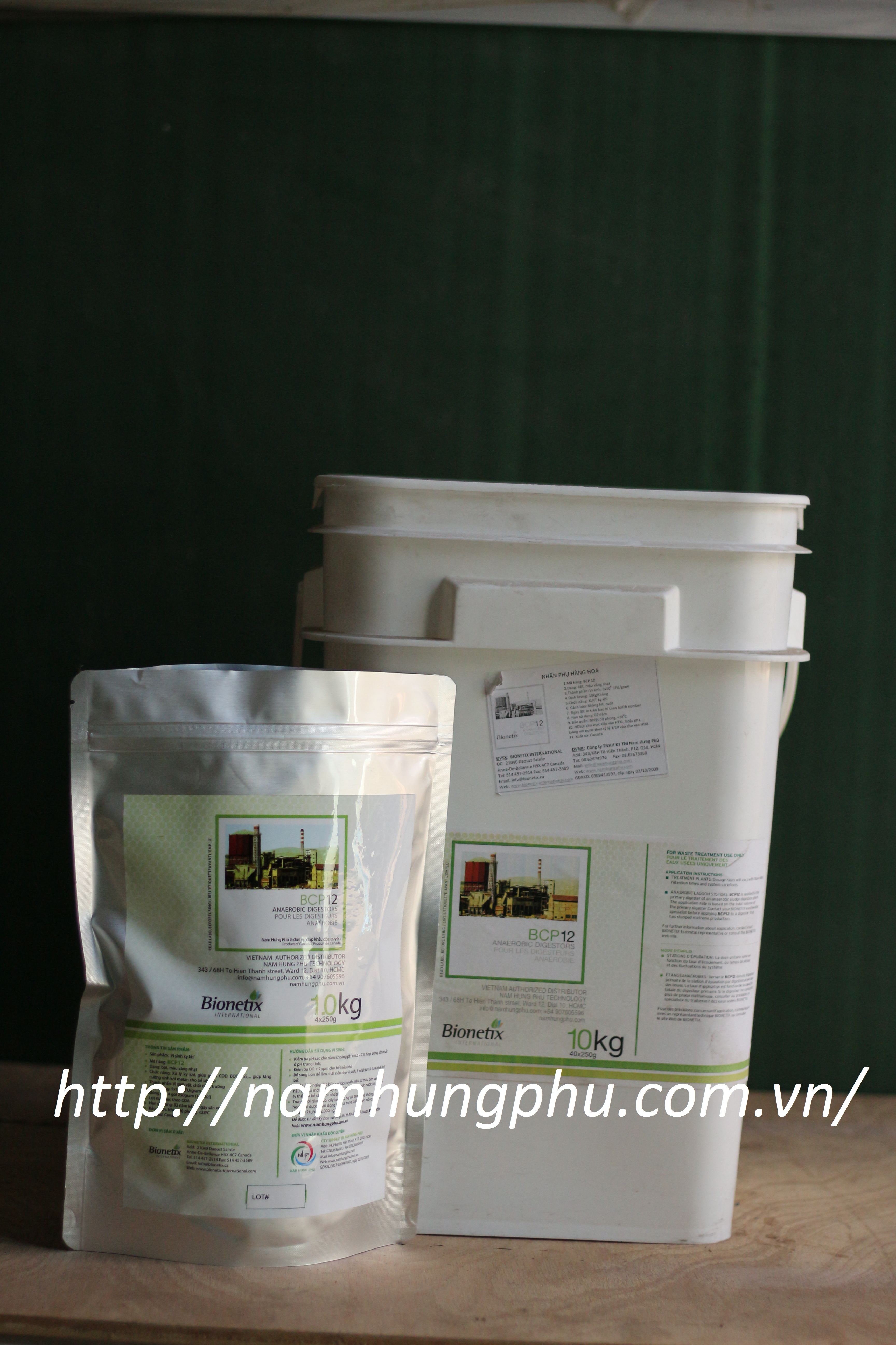 Men vi sinh kị khí xử lý nước thải BCP12 (Bionetix)