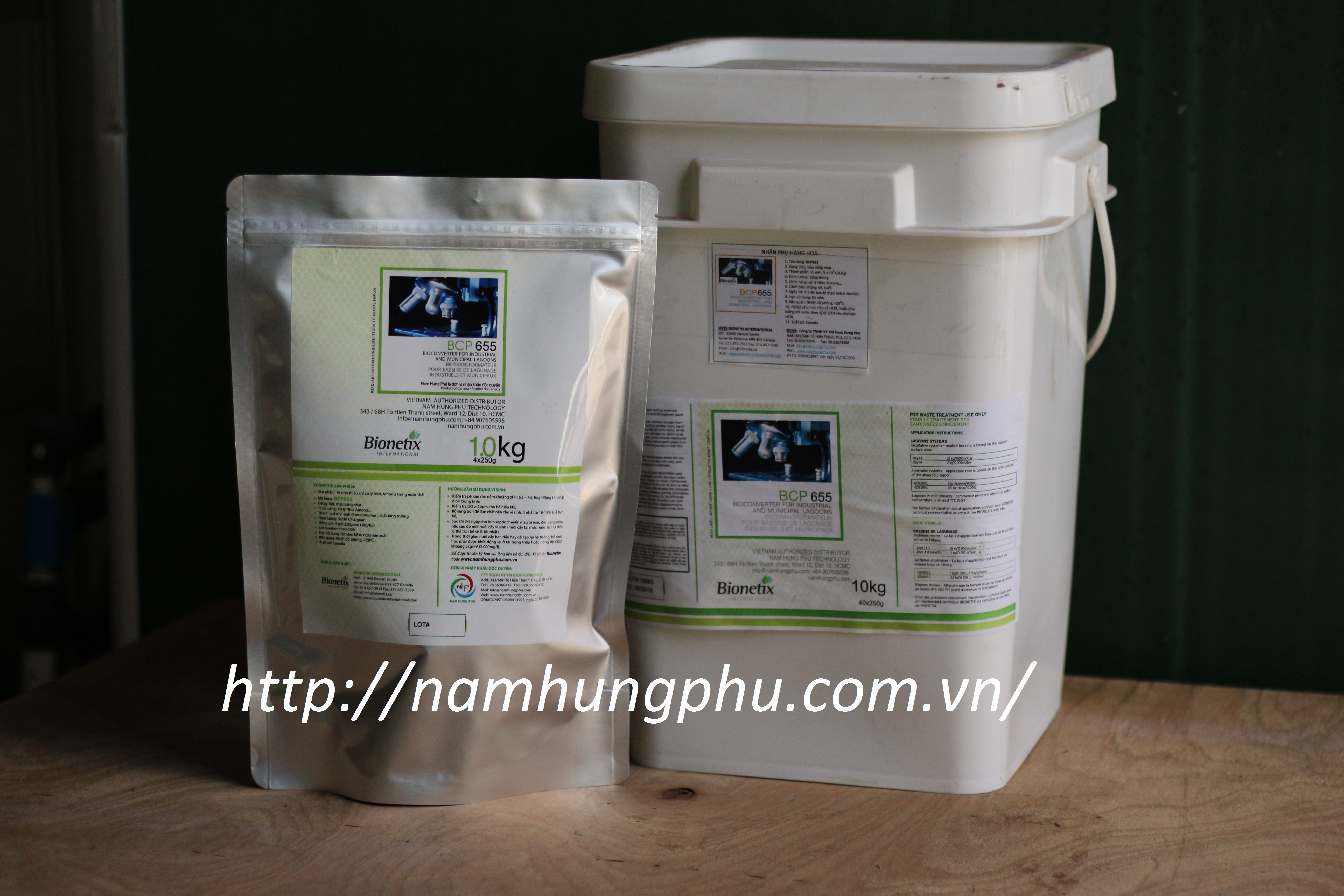BCP655 - Men vi sinh xử lý Nitơ vô cơ trong nước thải