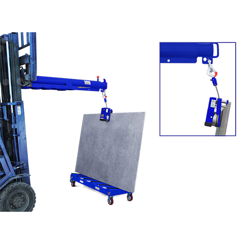Thiết bị kẹp tấm đá loại dây cáp ASCL50A
