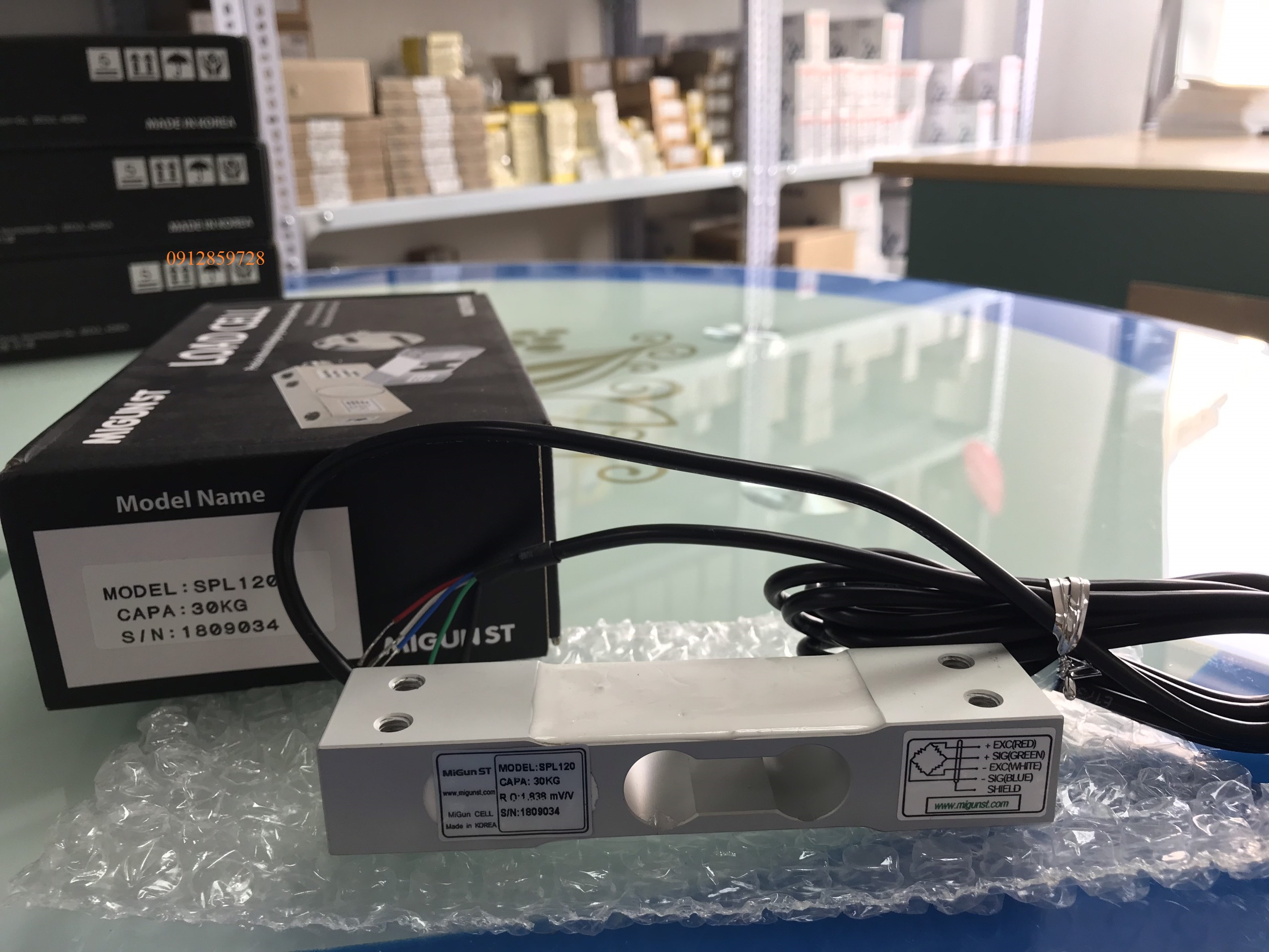 Load cell Migun- SPL120, xuất xứ Migun- Hàn Quốc