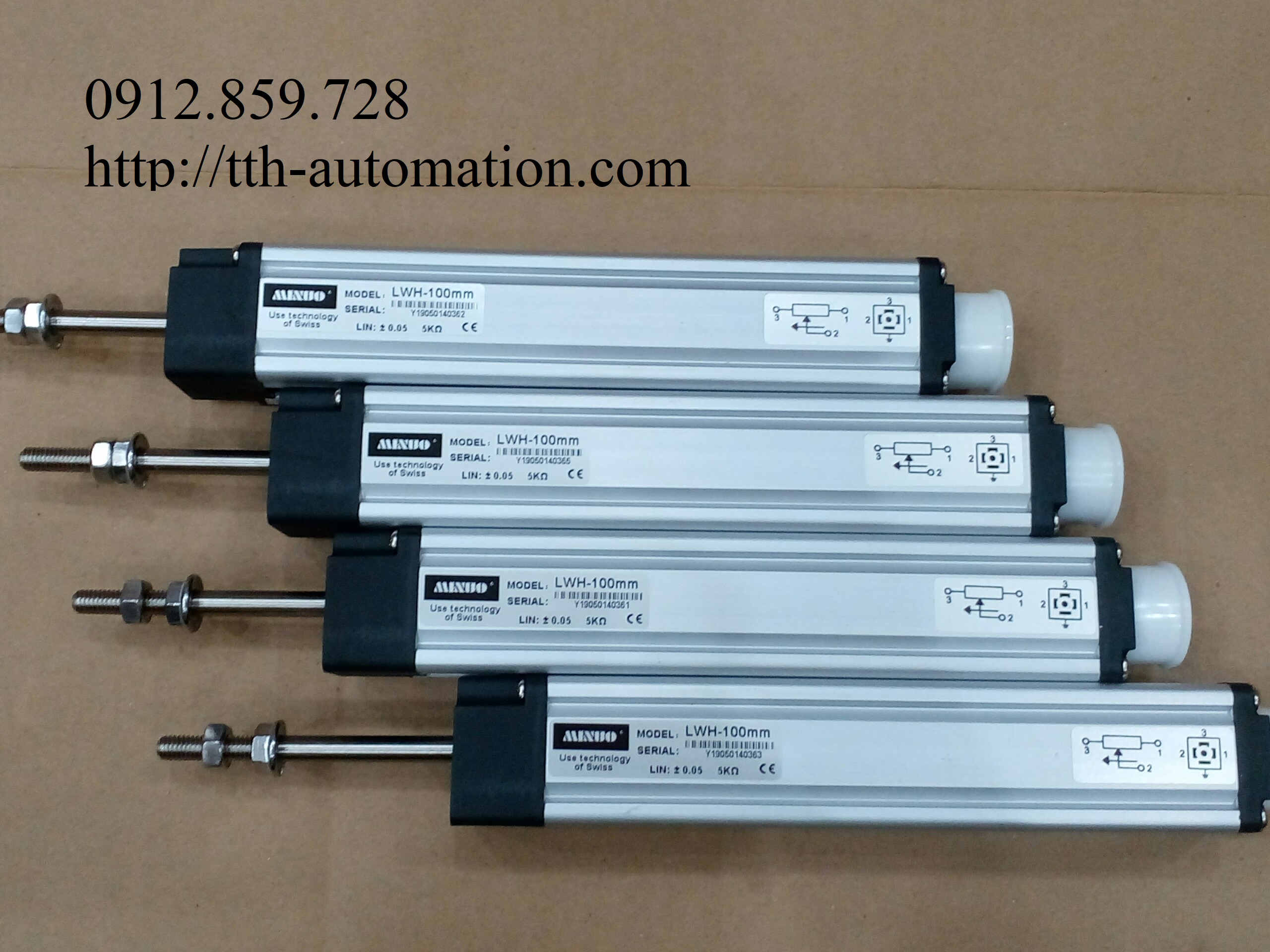 Thước điện trở LWH-100