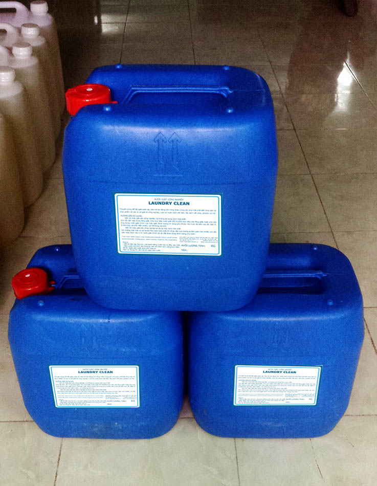 Nước giặt công nghiệp laundry clean