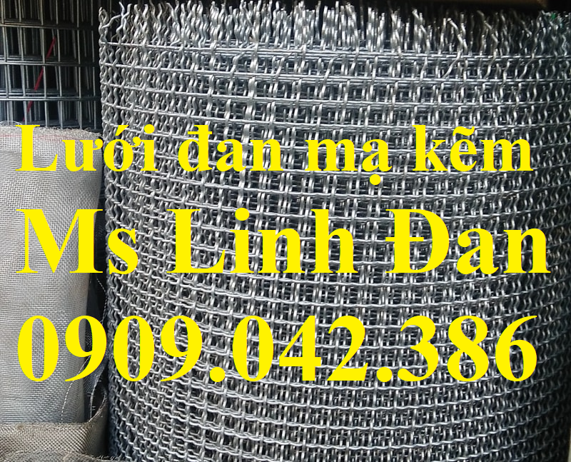 Lưới thép đan mạ kẽm chấn sóng
