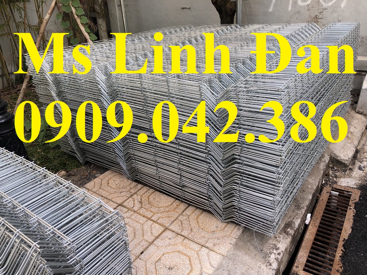 Hàng rào lưới thép