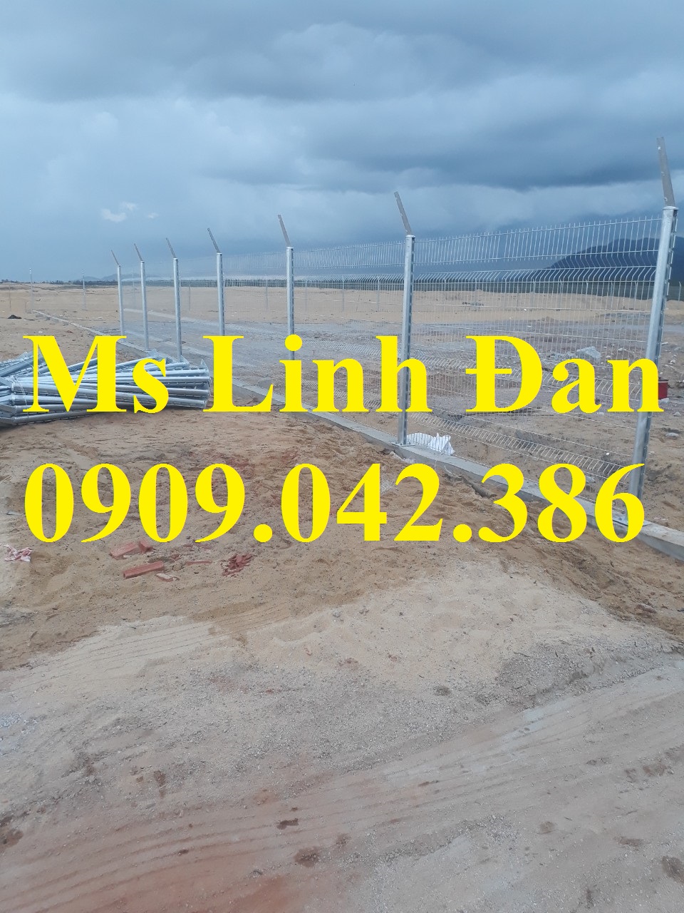 Hàng rào lưới thép