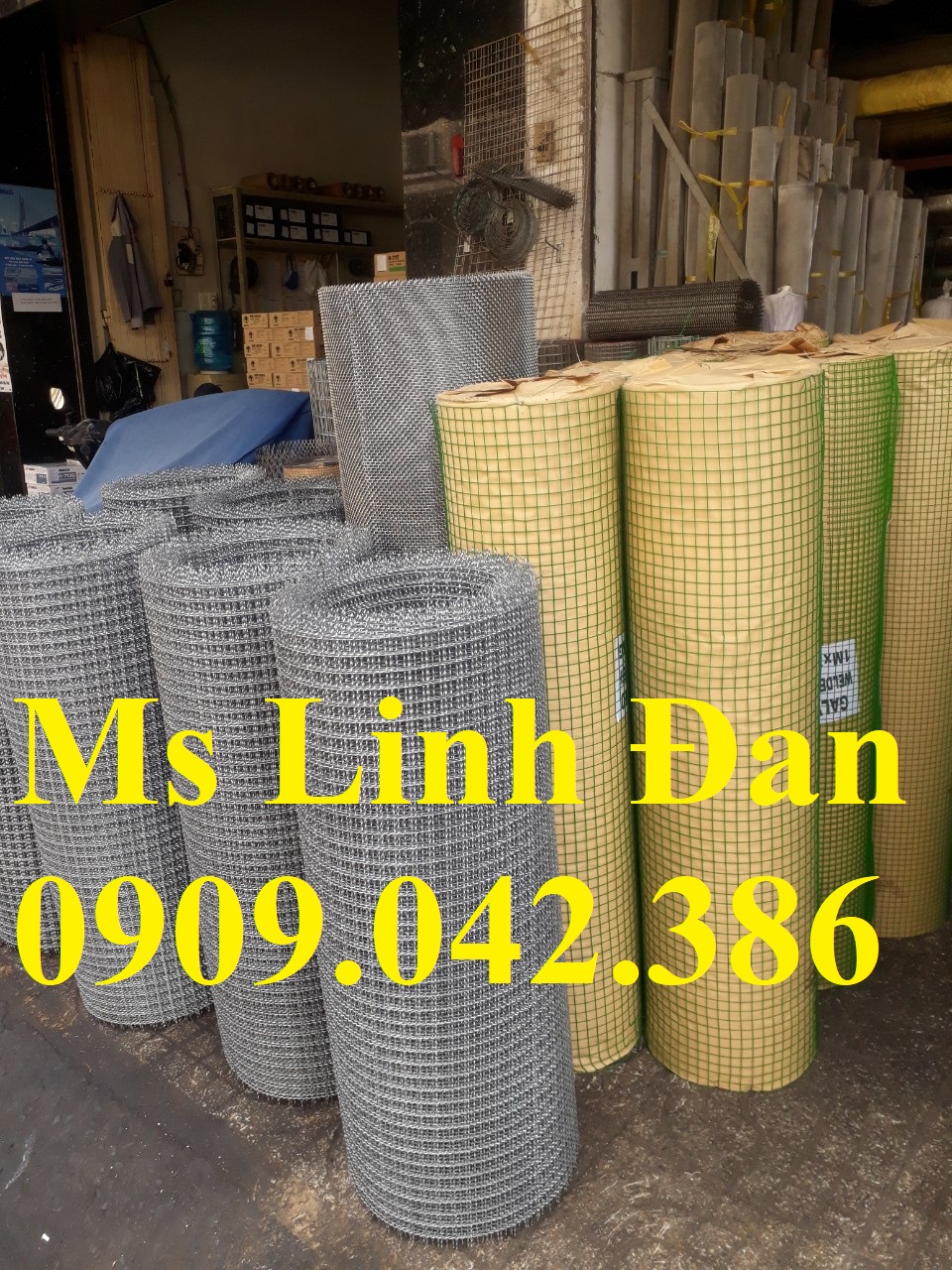 Lưới thép đan mạ kẽm chấn sóng
