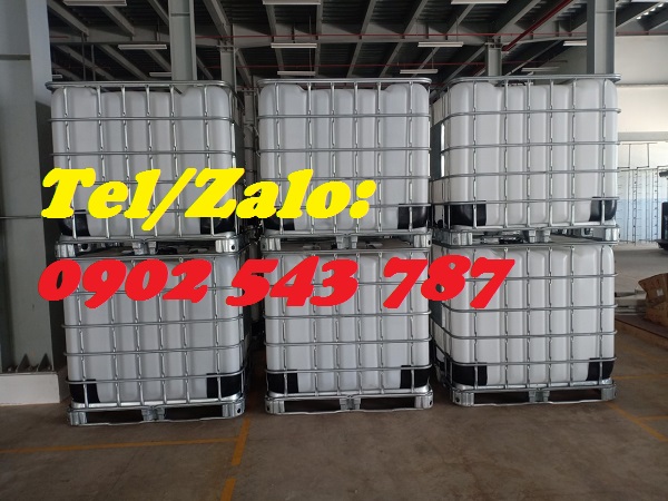 Bể nhựa IBC 1000 lít chứa nước nông nghiệp 
