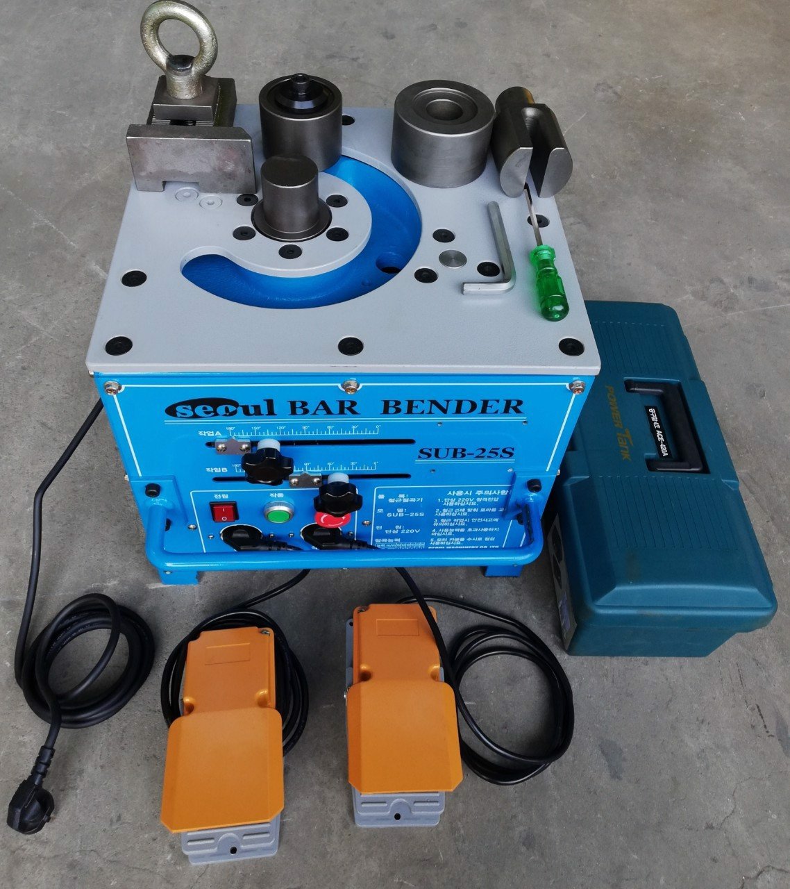 Máy uốn sắt phi 25 Hàn Quốc 