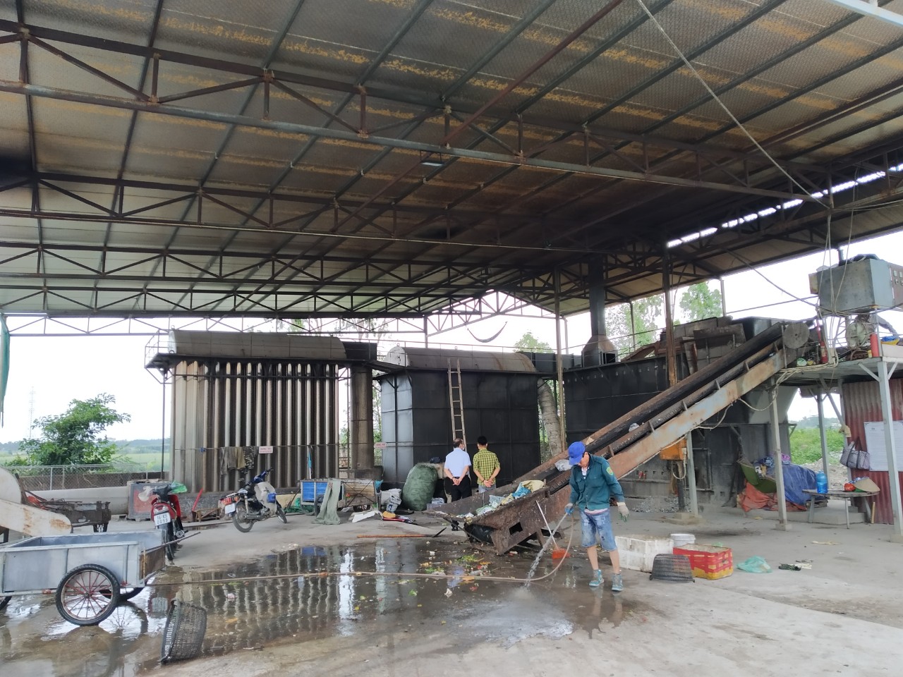 Lò đốt rác thải sinh hoạt model GVN