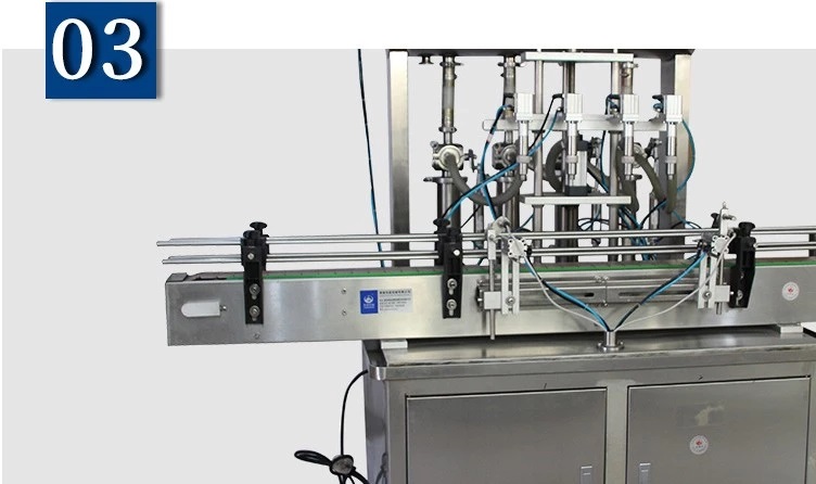 Máy chiết rót 4 vòi có bồn chứa