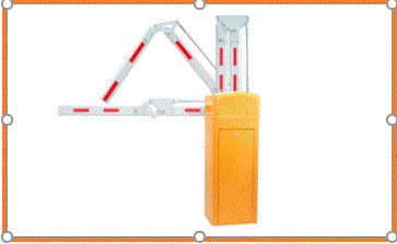 Barrier cần gập ST300