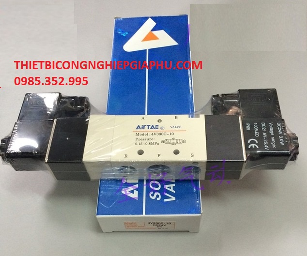 Van điện từ Airtac 4V330C-10 4V330P-10 4V330E-10