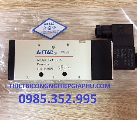 Van điện từ Airtac 4V410-15