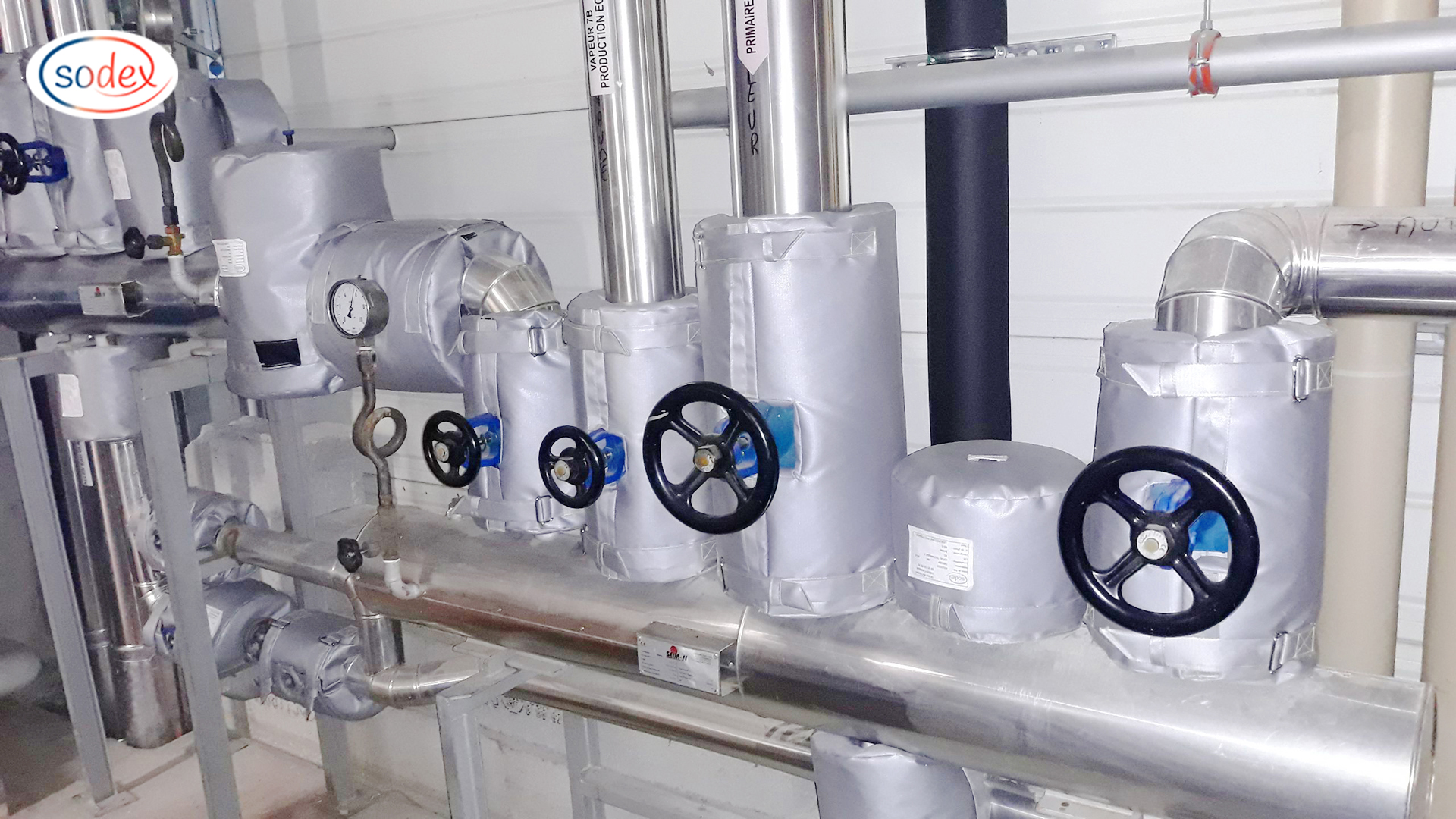 Nệm bảo ôn van công nghiệp SODEX INSULATION