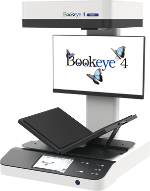Máy scan Bookeye model BE4V3 BASIC_ Dùng cho phòng hành chính, kế toán, vật tư, kho, lưu trữ, thư viện