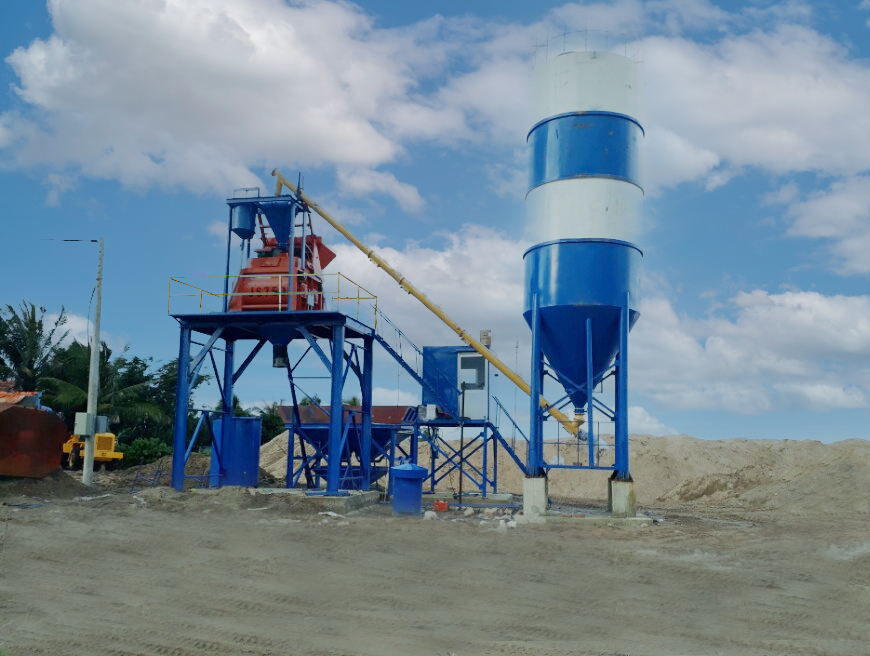 Trạm trộn bê tông 45m3/h