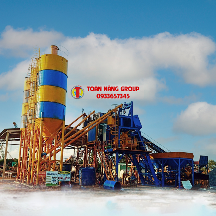 Trạm trộn bê tông 75m3/h