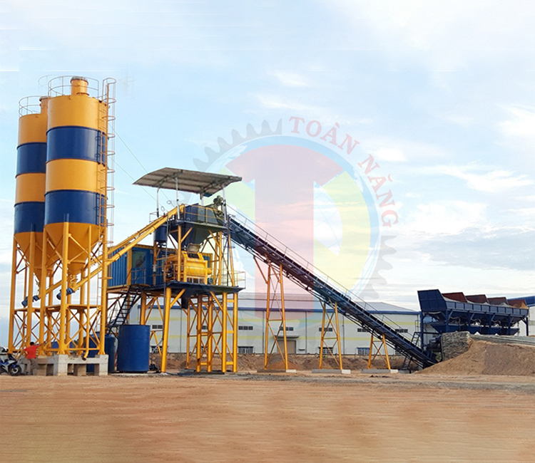 Trạm trộn bê tông 75m3/h
