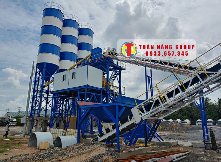 Trạm trộn bê tông 120m3/h