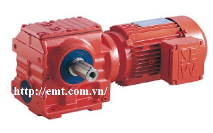 Động cơ giảm tốc SEW loại S trục vít