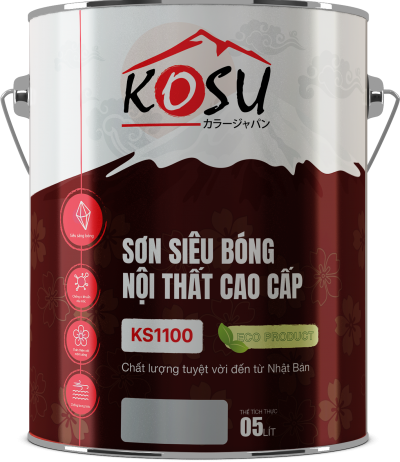 Sơn siêu bóng nội thất cao cấp KS1100