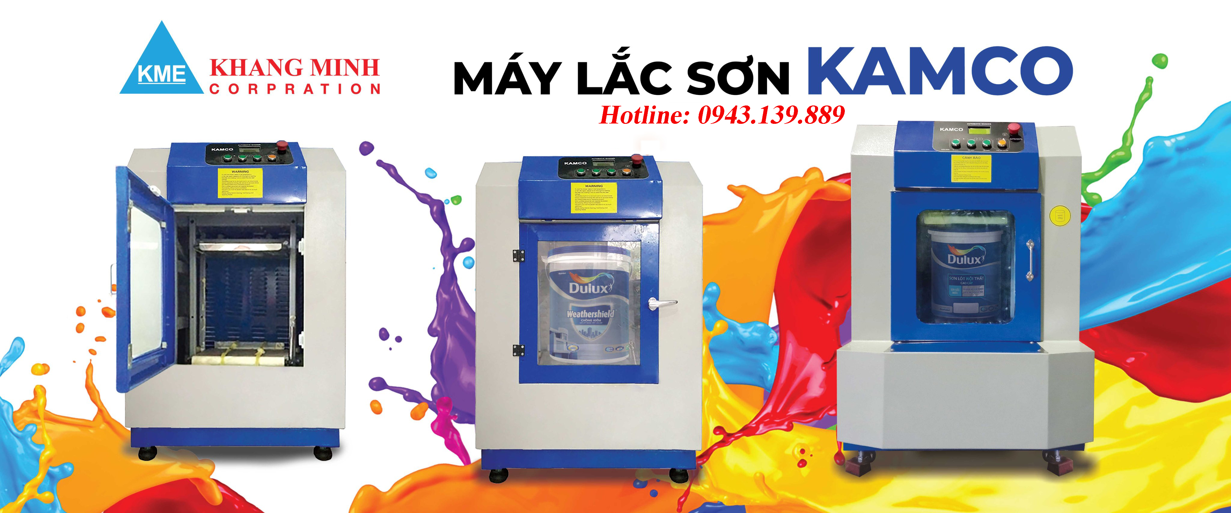 Máy lắc sơn Kamco