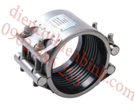 Khớp nối hai mảnh RCD-S - Khớp sửa ống nhanh inox 304/316L - Couplings Young Nam Korea
