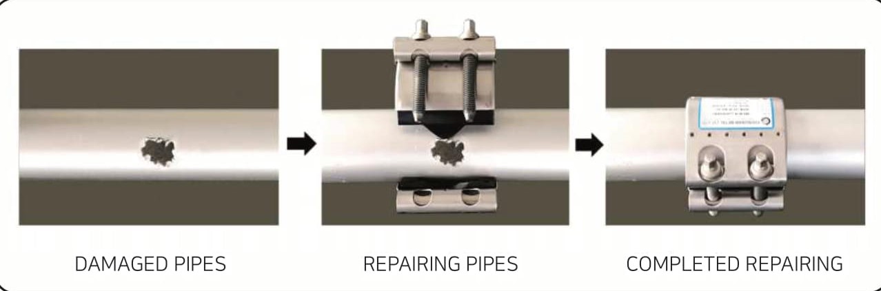 Khớp nối RCH-S - Khớp sửa chữa ống nhanh inox 304/316L - Couplings sửa chữa ống